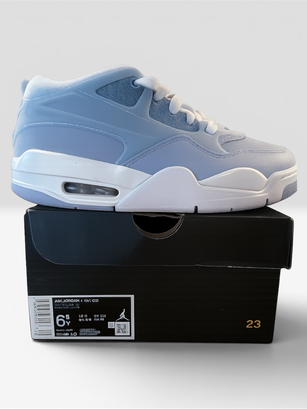 Jordan Women’s Athletic Shoes — Light Blue & White